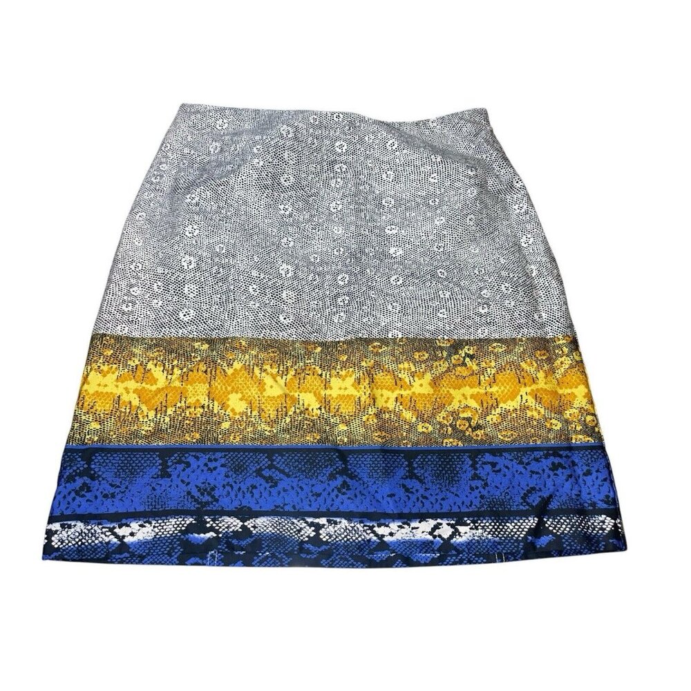 KENNETH COLE Women's Size 4 Patterned Lined Skirt - Picture 1 of 11